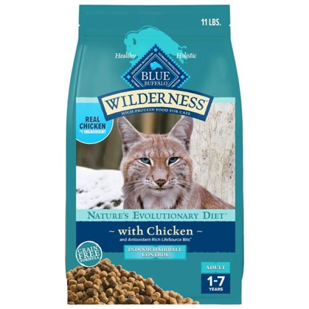 Blue Buffalo Wilderness Adult Cat ? Chicken (11 lb)